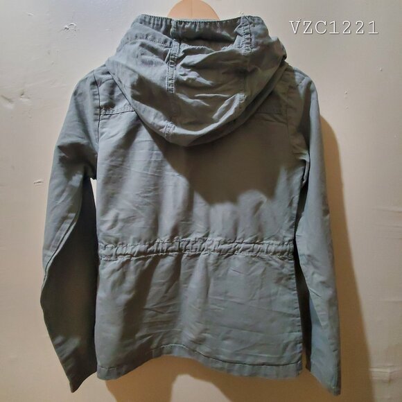 Vans Zipper Cargo Jacket w/Velcro and Hood - Picture 4 of 4